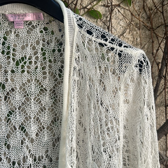 Calypso Cardigan 100%Linen - Picture 5 of 8